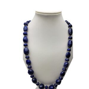Lapis Lazuli Bead Necklace 