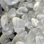 White Moonstone Tumbled