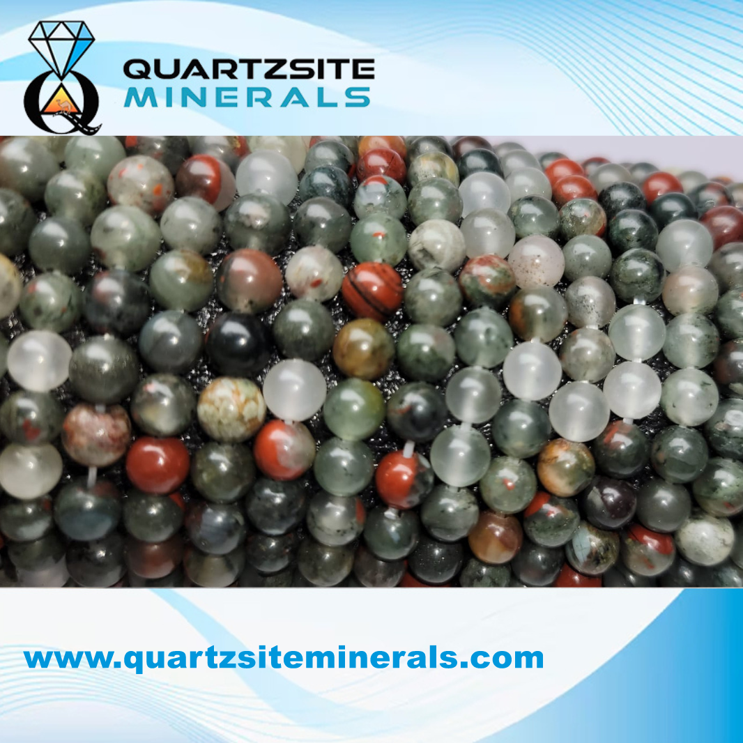 African bloodstone small bracelets African bloodstone small bracelets