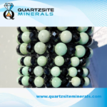 Amazonite with black tourmaline