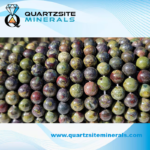 Dragon blood stone round beads bracelets