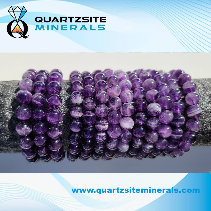 Dream Amethyst round beads 3