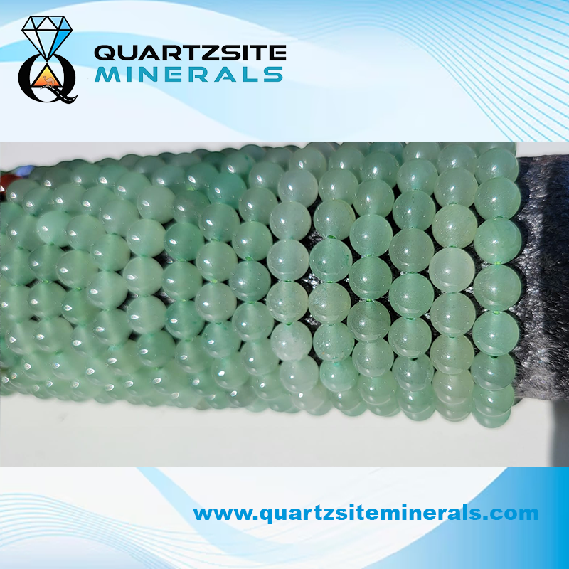 Green Aventurines round beads bracelets 3