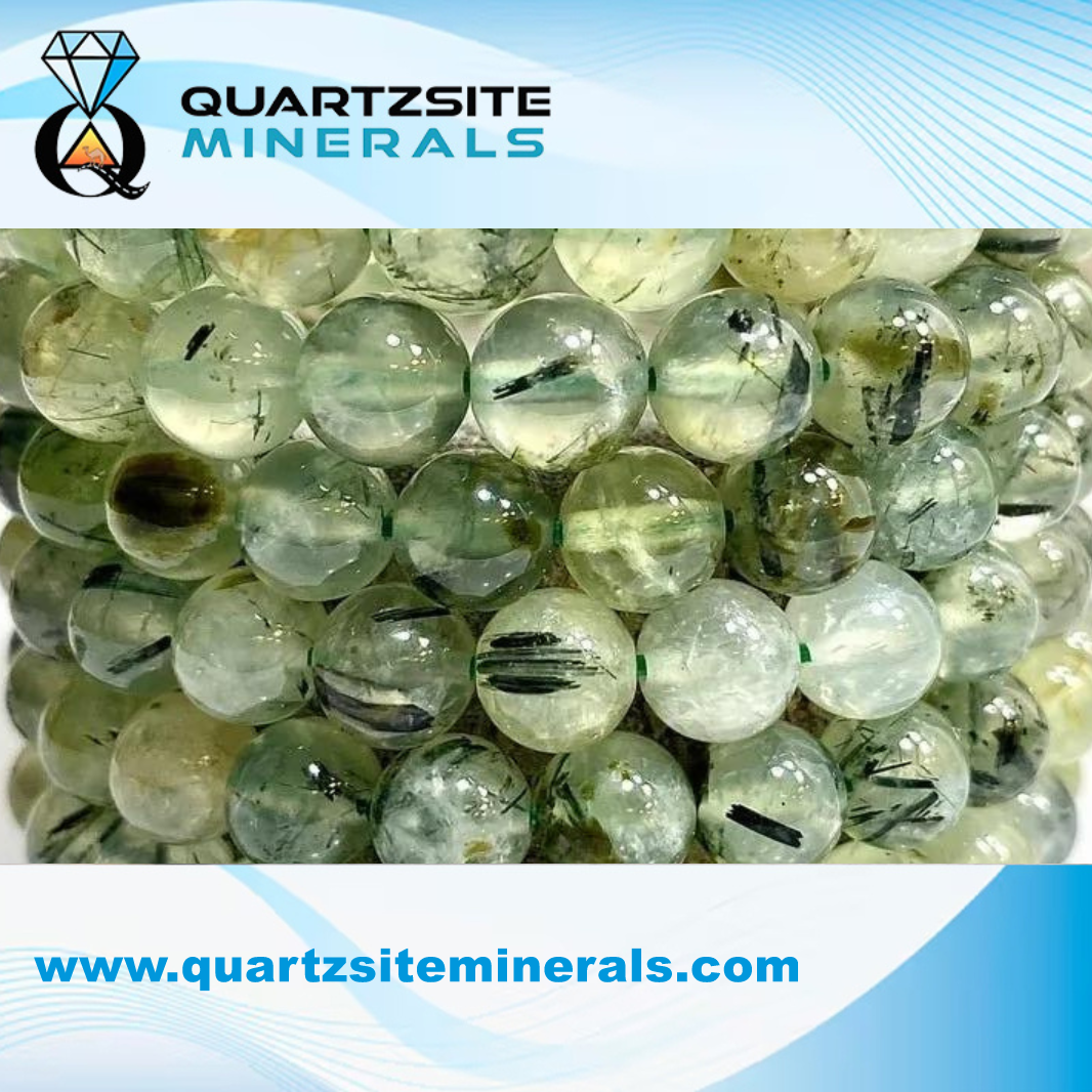 Light Green Natural Prehnite Gemstone Plain Round Beads Bracelet Light Green Natural Prehnite Gemstone Plain Round Beads Bracelet