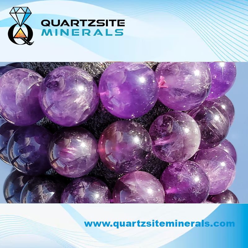 Regular Amethyst large beads Regular Amethyst large beads