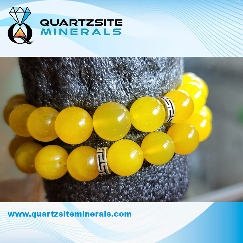 Yellow Agate Bracelet Yellow Agate Bracelet