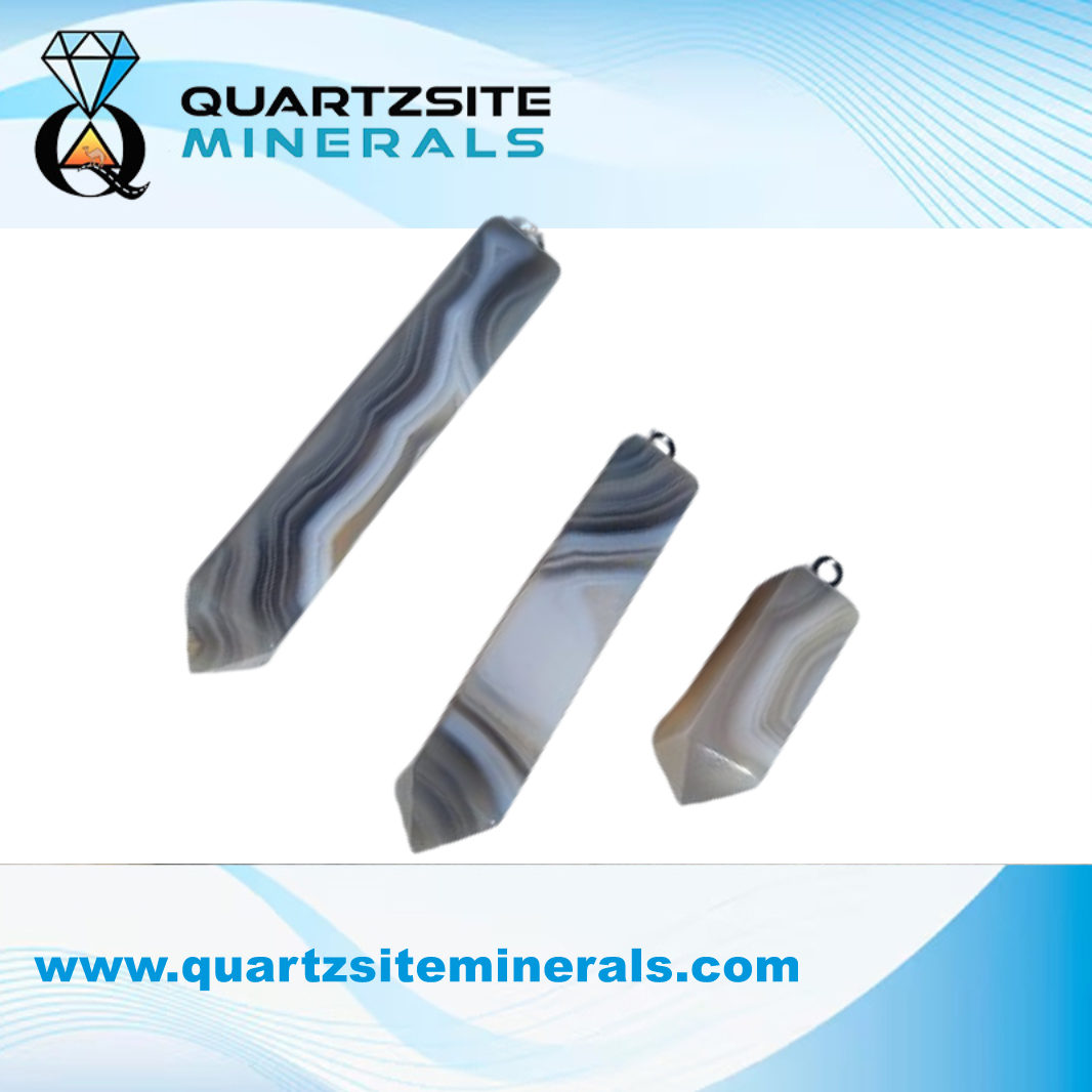 Agate Banded Pendants Agate Banded Pendants