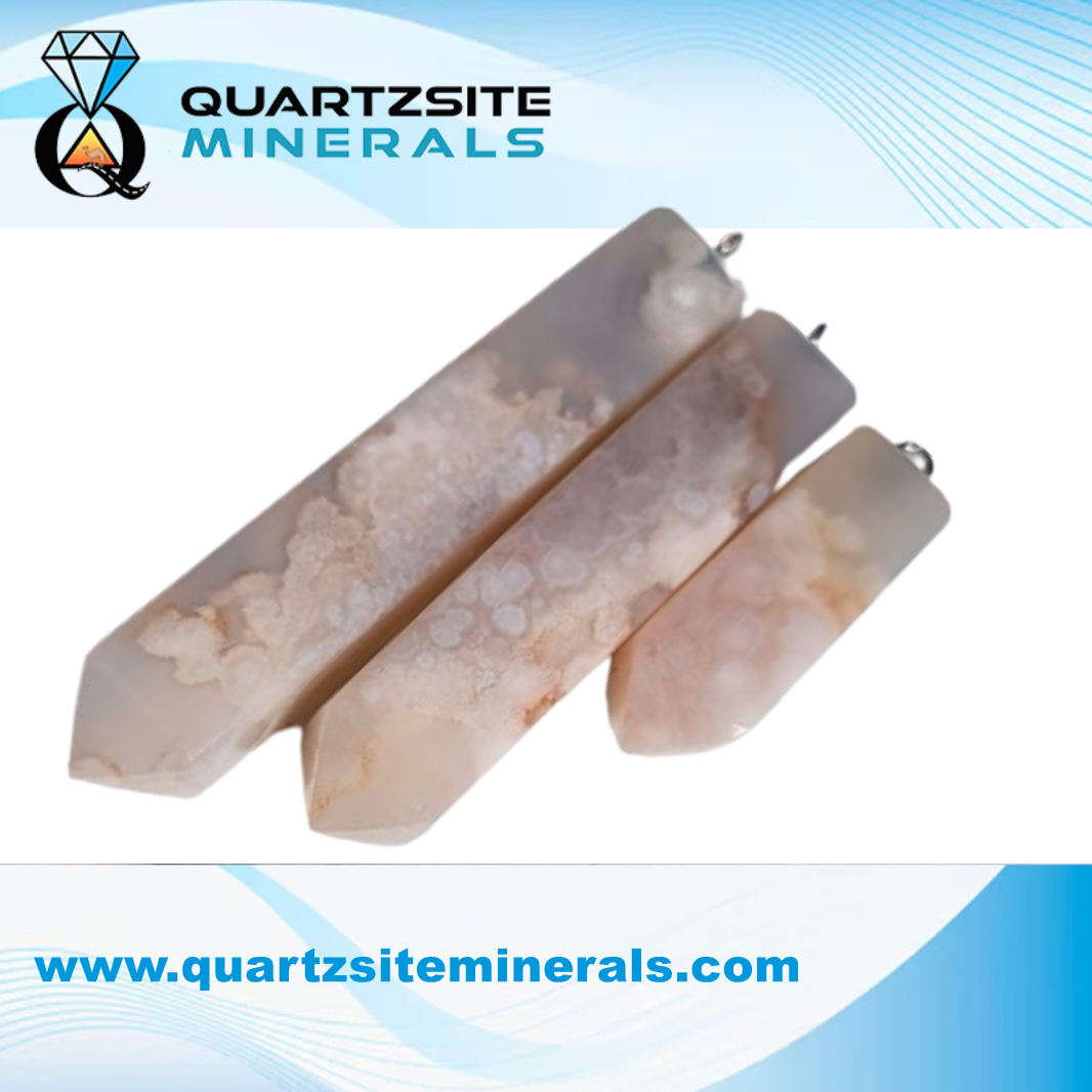 agate flower pendants agate flower pendants