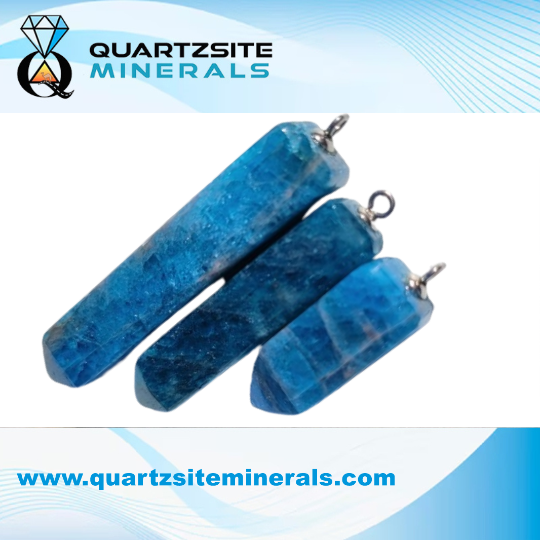 Apatite pendants Apatite pendants