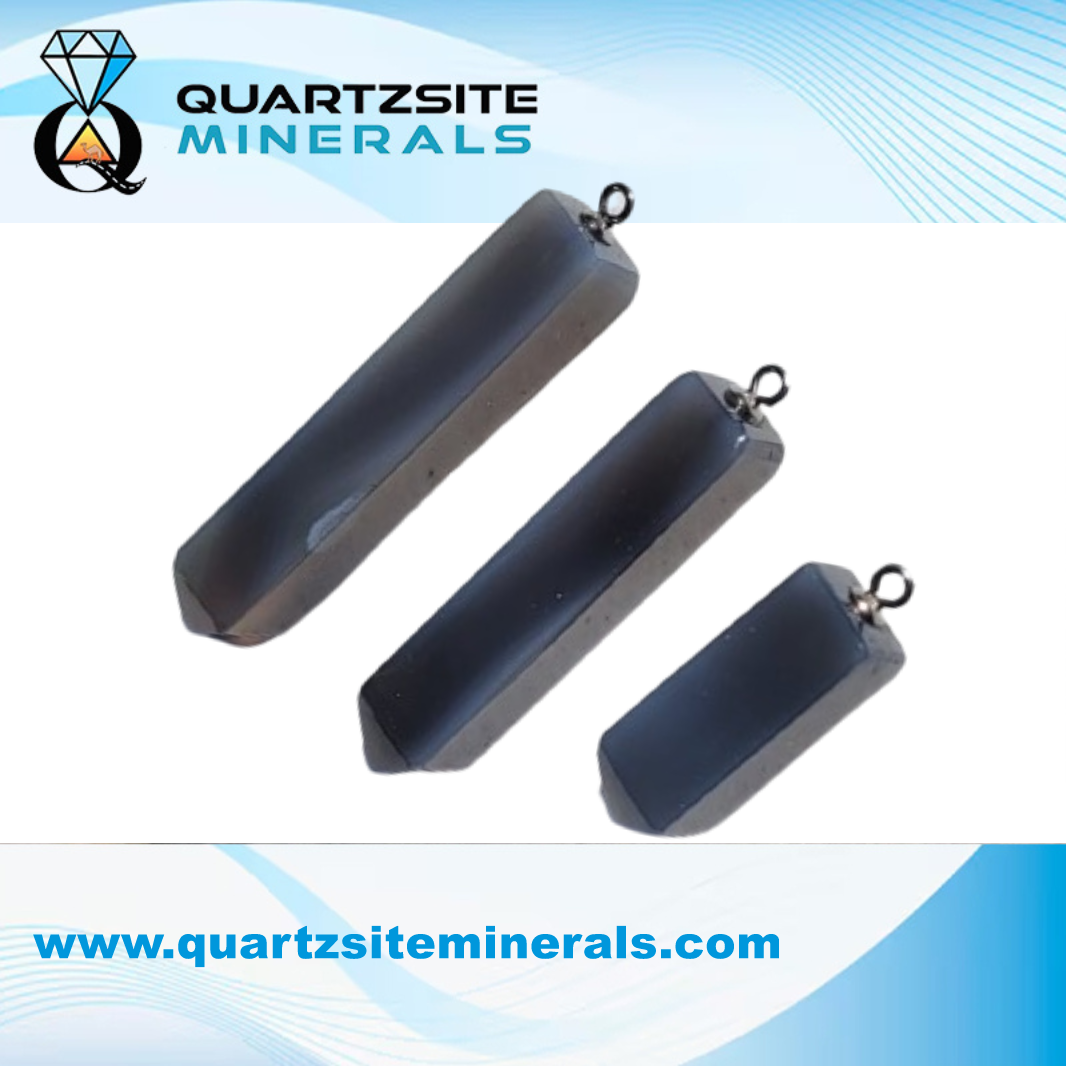 Agate Grey Pendants Agate Grey Pendants